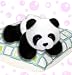 Plush Panda Bear Baby Bamboo Panda 9"