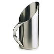 Pet Studio Stainless Steel Matte Finish Pet Scoop, 5-1/2-Inch