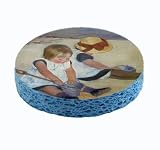 Fine Art Mary Cassatt Children on the Beach Unique Kitchen Sponge