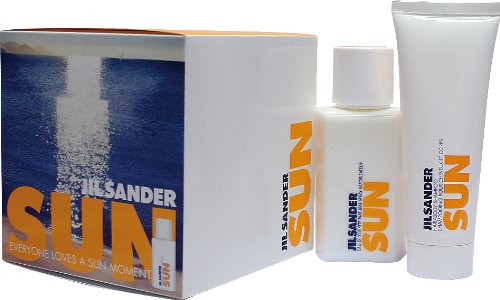 Jil Sander Sun Geschenkset, femme / woman (Eau de Toilette Vapo 75ml, Showergel 75 ml) Preisvergleich