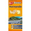 Normandie: Regionalkarte. Tankstellen an Autobahnen und Strassen, Sicherheitsalerts, Stadtpl�ne: Rouen, Caen (Michelin Regionalkarte)