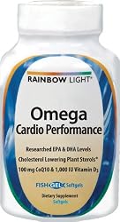 Rainbow Light Omega Cardio Performance Vitamins, 60 Count