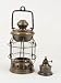 Antique Brass Admiral Nelson Oil Lamp 11 - Lamps & Lanterns - Nautical Decor Solid Brass Home Decoration - Executive Promotional Gift