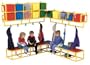 CORNER "L" BENCH