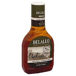 DeLallo Italian House Dressing, 16-Ounce Unit (Pack of 6)