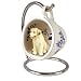 Labrador Retriever Blue Tea Cup Dog Ornament - Yellow