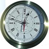 Large Tide and Time Wall Clock