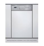 Bauknecht GCIP 6848/1 IN MOD Integrierbarer Sensor-Einbaugeschirrspüler / AAA / Wasserverbrauch: 12 L / Energieverbrauch: 1.01 kWh / Schallleistung: 48 dB / 45 cm