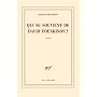 Qui se souvient de David Foenkinos�? de David Foenkinos