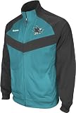 NHL Men's San Jose Sharks Center Ice Travel Jacket (Teal, XX-Large)