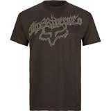 FOX Drawn Out Mens T-Shirt - Brown