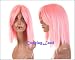 Cosplayland C017 - Naruto SAKURA pink 40cm Hitzefeste Cosplay Party Perücke