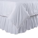Preppy Girl White Bedskirts