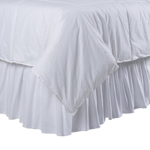 Preppy Girl White Bedskirts