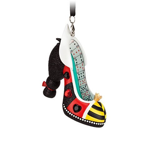 Disney Parks Alice in Wonderland Queen of Hearts Shoe Figurine Ornament NEW Disney Parks Alice in Wonderland Queen of Hearts Shoe Figurine Ornament NEW