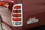 Wade 15052 Chrome Tail Light Cover for 02-06 Jeep Liberty