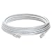 CAT6, UTP, with Molded Boot, 500MHz, White, 14 ft