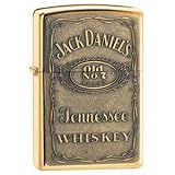 Zippo Jack Daniels brass label