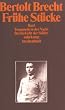 Fr�he St�cke: Baal / Trommeln in der Nacht / Im Dickicht der St�dte (suhrkamp taschenbuch)