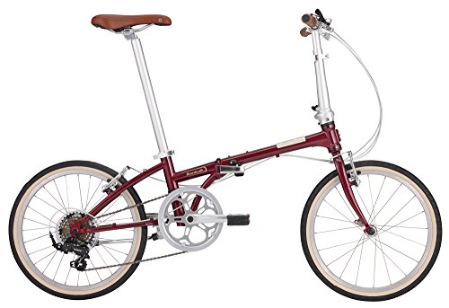 DAHON(ダホン) 折りたたみ自転車 Boardwalk D7 20インチ 7段変速 ボルドー 16BDWKBO00