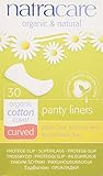 Natracare 3060 Natural Curved Panty Liners 30 Count