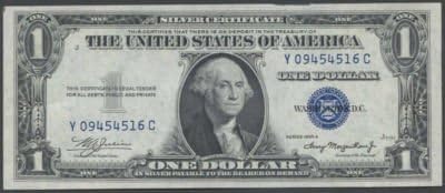 $1 U.S. Silver Certificate - 1957 0r 1935 Series