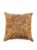 ICONS CORNER Cojín Piel De Cabra (Beige / Negro)