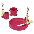 Trebimbi Puppets Club 6-pc. Dining Set - Fuchsia
