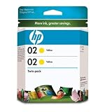 HP 02 - Print cartridge - 2 x yellow - 350 pages