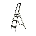 Xtend and Climb 3-Step Aluminum Stepstool - Silver