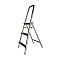 Xtend and Climb 3-Step Aluminum Stepstool - Silver