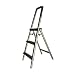 Xtend and Climb 3-Step Aluminum Stepstool- Silver