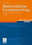 Produkt-Bild: Mathematische Formelsammlung f&uuml;r Ingenieure und Naturwissenschaftler. (Vieweg Fachb&uuml;cher der Technik)