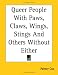 Book Queer People With Paws, Claws, Wings, Stings And Others Without Either