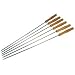 6 Deluxe Chrome Plated 22 Inch Shish-ke-bab Skewers