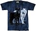 Black and White Wolves T-Shirt, Available in Various Sizes