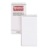 SPARCO PRODUCTS / Reporter's Notebook,Gregg Ruled,70 Sheets,4x8,12/PK, White / SPRG48 / Sold as 12 Per Pack / Mfr Part # G48