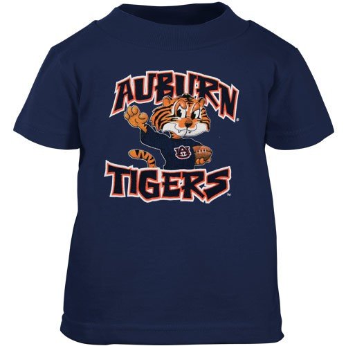 Auburn Tigers Navy Blue Toddler Character T-shirt
