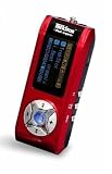 TrekStor i.Beat Organix FM 512 MB MP3 Player with FM Tuner (Red)