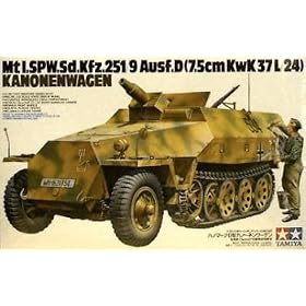 German Sdkfz 251-9 Kanowagen Military Model Kit