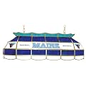 Maine University Stained Glass Lighting Fixture