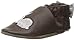 Robeez Hopping Haley Crib Shoe (Infant), Brown/Pink, 18-24 Months M US Infant