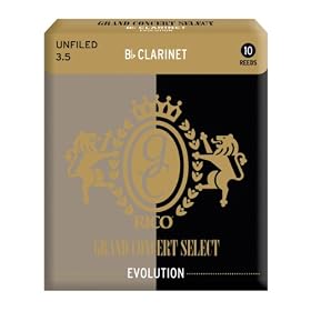 Grand Concert Select Evolution - Bb Clarinet #3.5 - Box of 10