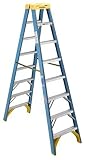 Werner 6008 8-Foot 250-Pound Duty Rating Fiberglass Stepladder