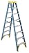 Tools & Hardware : Werner 6008 8-Foot 250-Pound Duty Rating Fiberglass Stepladder
