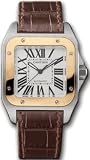 41V7BJMSN6L. SL160  Cartier Santos 100 18kt Rose Gold and Steel