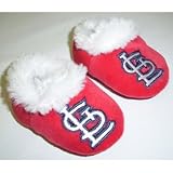 St. Louis Cardinals MLB Baby Bootie Slippers - 12-24 Months