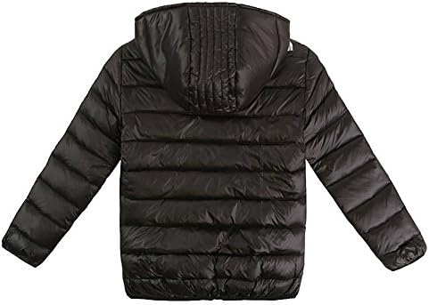 Wxian Boys Hooded Puffer Jacket Lightweight Warm Padded Coat Outerwear