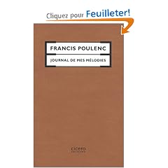 Journal de mes m�lodies