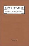 Journal de mes mélodies